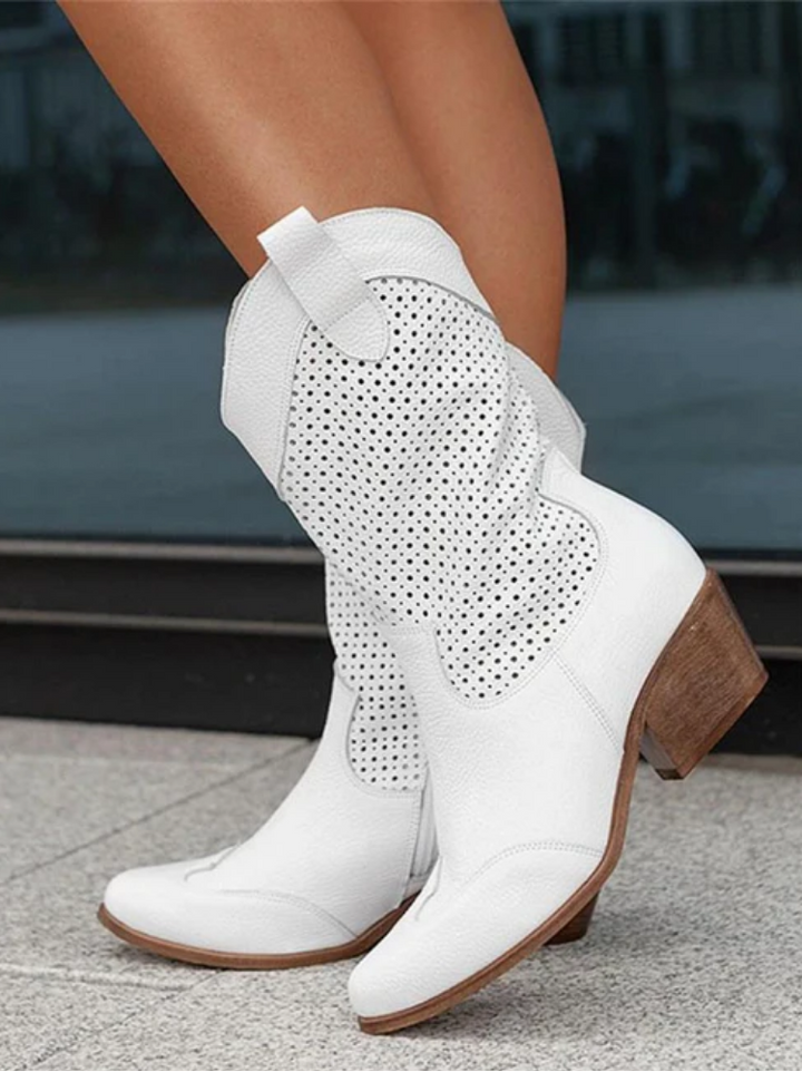 Chère | Orthopedic Suede Cowboy Boots