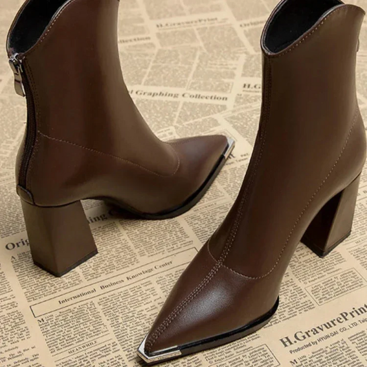 Chère | Chrome Tip Chelsea Boot