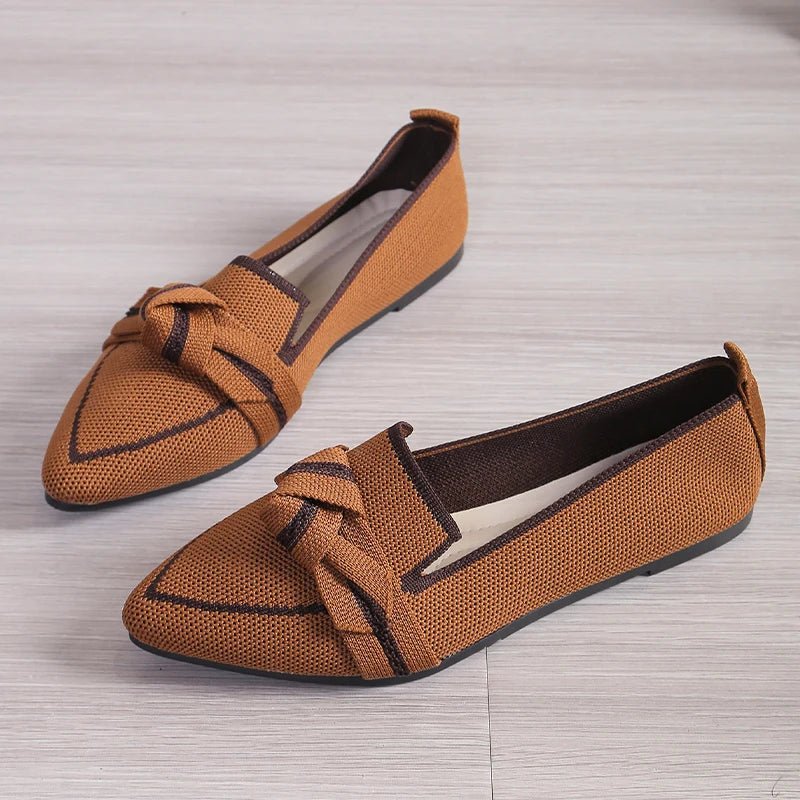 Chère | Knotted Edge Comfort Loafers