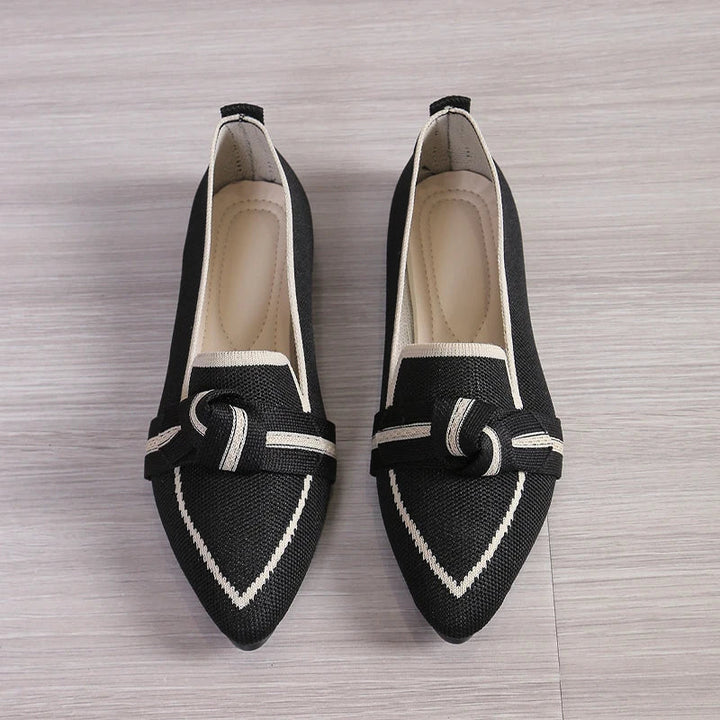 Chère | Knotted Edge Comfort Loafers